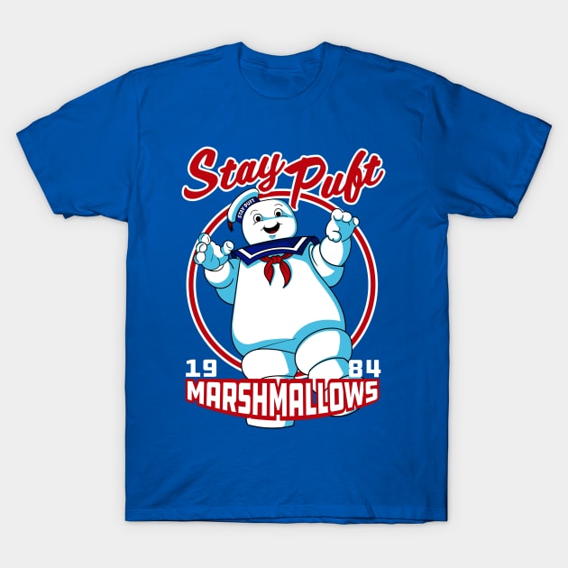 Stay Puft Marshmallows Since 1984 T-Shirt by Meta Cortex